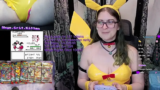 Chat XXX en directo de CritKitten