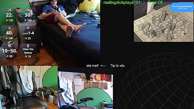 BigDickPlaya101's Webcam Show