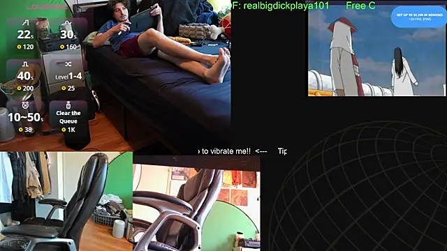 BigDickPlaya101: διαδικτυακό σόου στην κάμερα