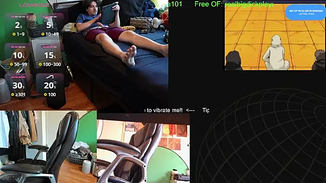 BigDickPlaya101 webkamerás műsora