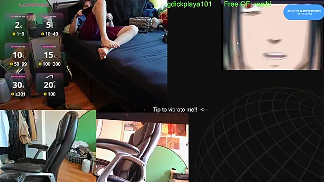 BigDickPlaya101's Webcam Show