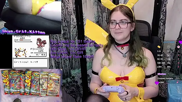 CritKitten Live XXX-chat