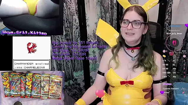 XXX chat uživo modela CritKitten