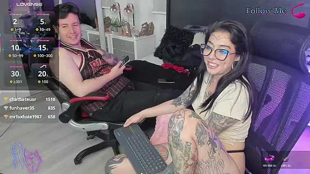Chatroom XXX en direct de inkedsinners_