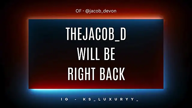 TheJacob_D Adlı Modelin Canlı XXX Sohbeti
