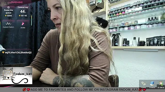 Katt-findom Live XXX-Chat