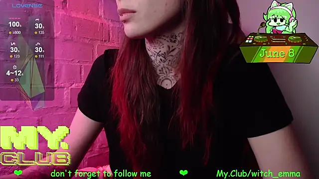 Witch_Emma Adlı Modelin Canlı XXX Sohbeti