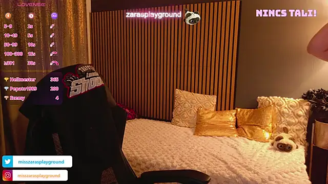 ZarasPlayground 라이브 XXX 채팅