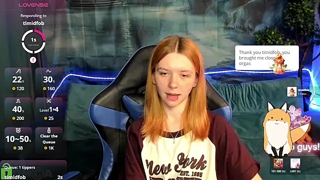 Chat +18 de CarolInWonderland ao vivo