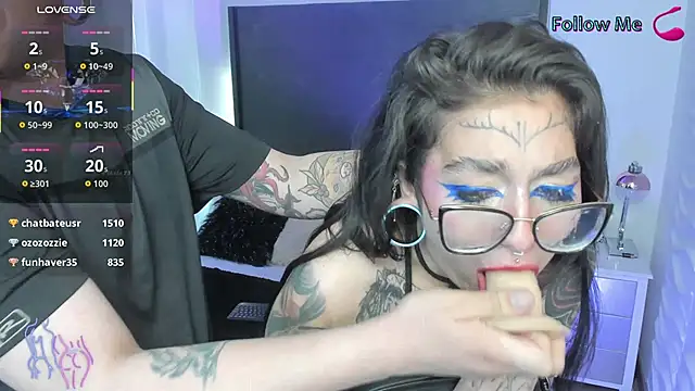 Živý XXX chat inkedsinners_