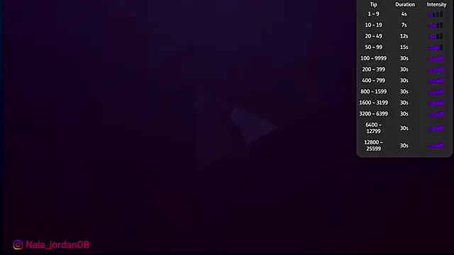 Chat +18 de Nala_j8 ao vivo