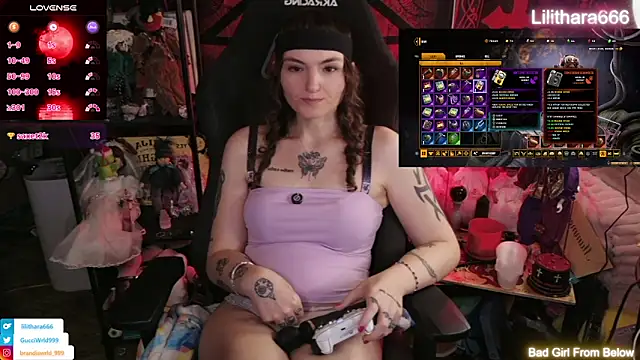 Chat +18 de Lilithara666 ao vivo