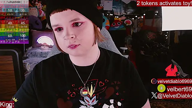 Živý XXX chat VelvetDiablo