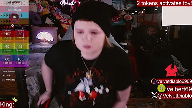 Chat XXX ao vivo de VelvetDiablo