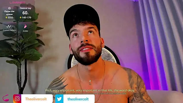 Živý XXX chat OLIVER_COLT