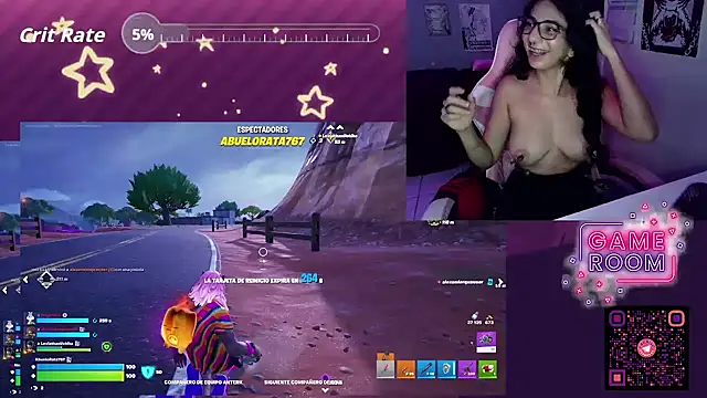 Chat +18 de Abysparadise ao vivo