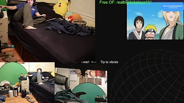 BigDickPlaya101's Webcam Show
