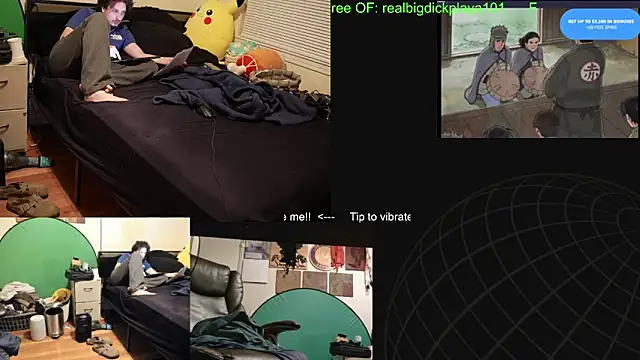 BigDickPlaya101 webkamerás műsora