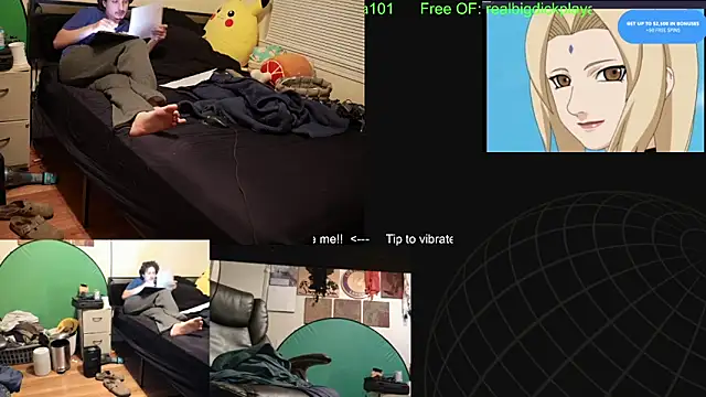 BigDickPlaya101 webkamerás műsora