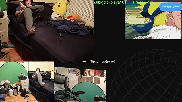 BigDickPlaya101: διαδικτυακό σόου στην κάμερα