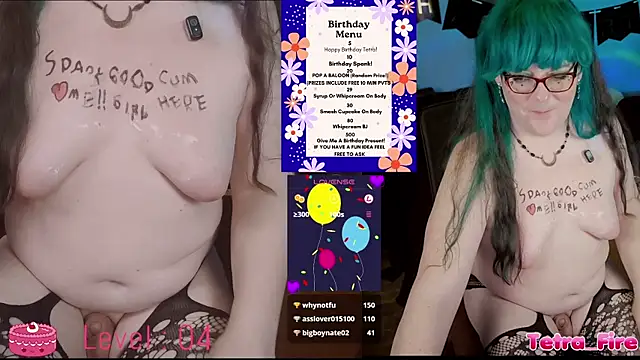 Chat XXX en directo de Tetra_Fire