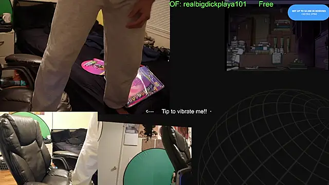 Show webcam de BigDickPlaya101