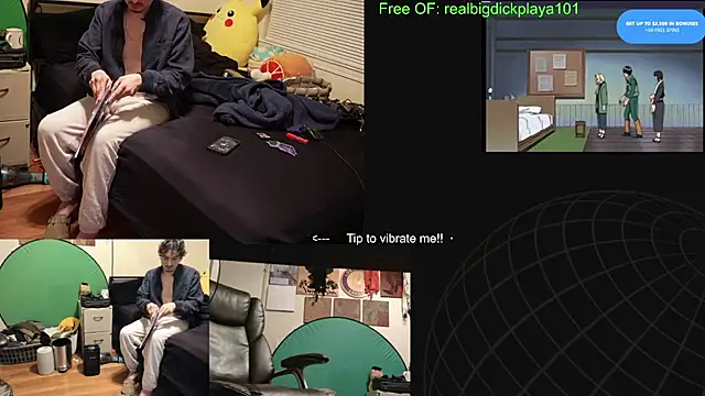 BigDickPlaya101 webkamerás műsora