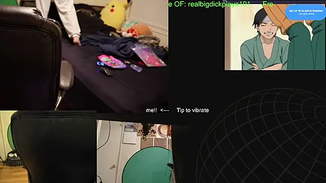 โชว์เว็บแคมของ BigDickPlaya101