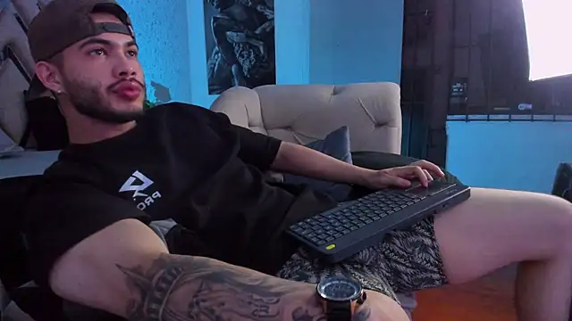 Chat +18 de Vincentblack ao vivo