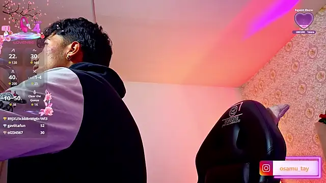 osamu_tay Adlı Modelin Canlı XXX Sohbeti