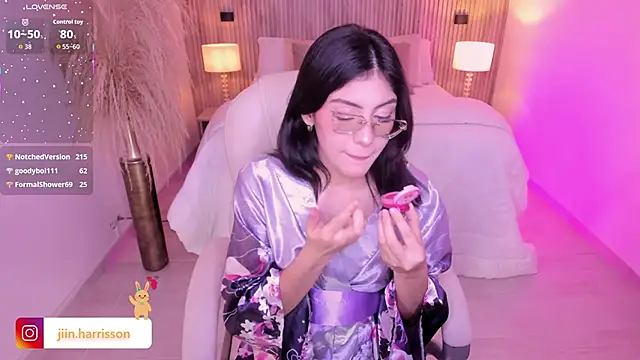 Chat +18 de Jin-harrison ao vivo