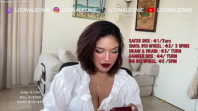 Živý XXX chat loonaleonie