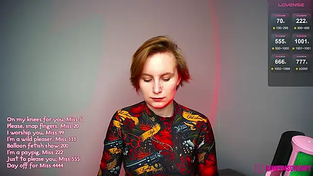 Chat XXX en directo de KinkyMissCherry