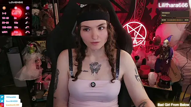 Chatroom XXX en direct de Lilithara666