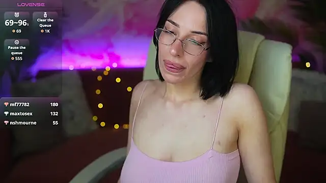 Show modela KettyFlo na web-kameri