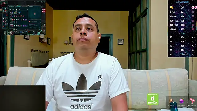 Show de brad_latino na webcam