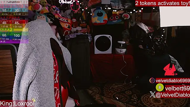 VelvetDiablo élő XXX-chatje