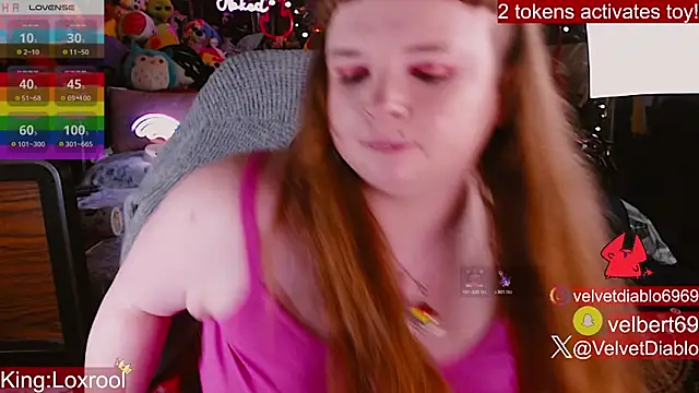 VelvetDiablo Live XXX Chat