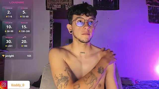 Show modela koddy_0 na web-kameri