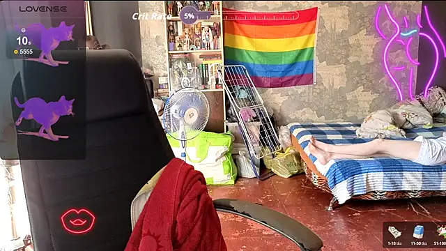 Chat +18 de RachelPirce ao vivo