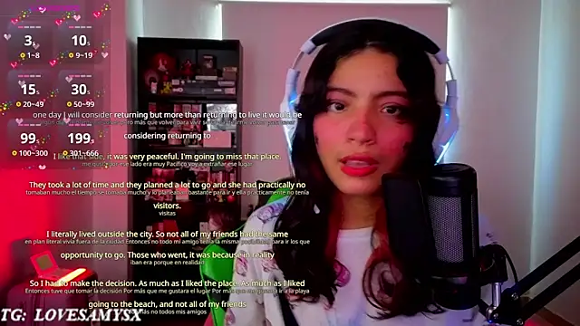 Lovelyamyy Chat XXX in diretta