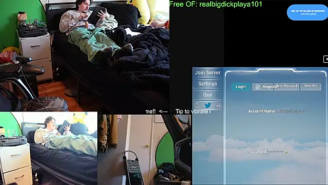 BigDickPlaya101's Webcam Show