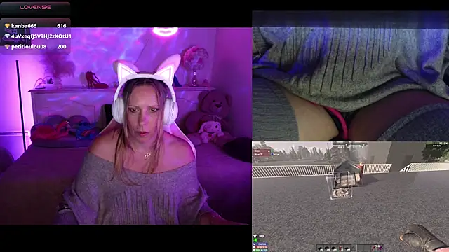 Živý XXX chat Angie-night