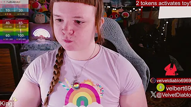 Chat +18 de VelvetDiablo ao vivo