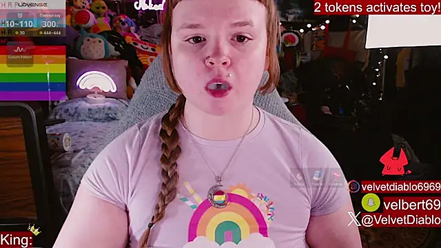 Chat +18 de VelvetDiablo ao vivo