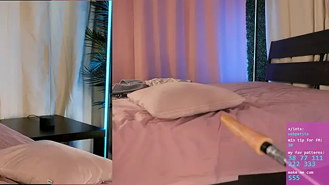 webpetite élő XXX-chatje