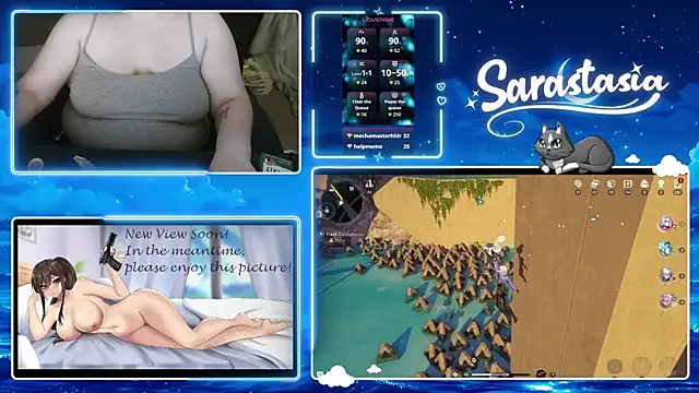 XXX chat uživo modela Sarastasia417