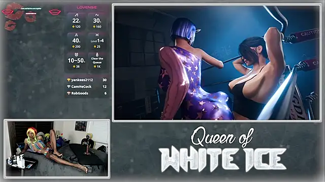 Chat XXX ao vivo de QueenofWhiteIce