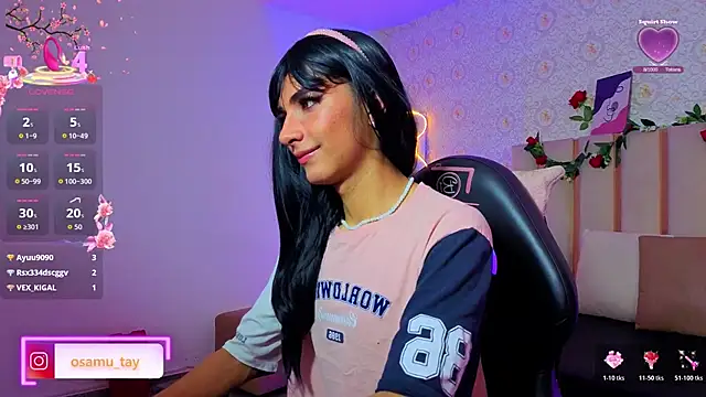 Show de osamu_tay na webcam