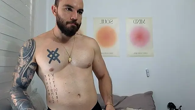 Show modela Isaac_Carter na web-kameri